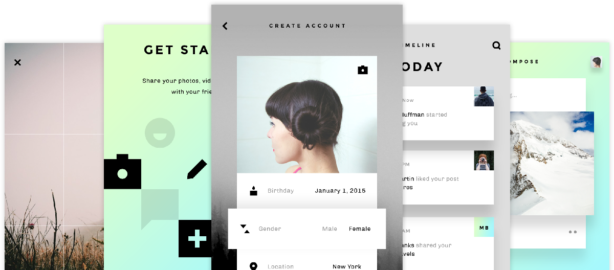 Web App Screenshots